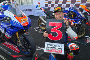 Mental Baja! Chalman Susanto Tahan Tekanan dan Raih Podium Ganda di SBK1000 & SS600 Community MRS 2025 Seri 2