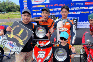 Akbar Abud Juarai Race 2 MP1 Expert