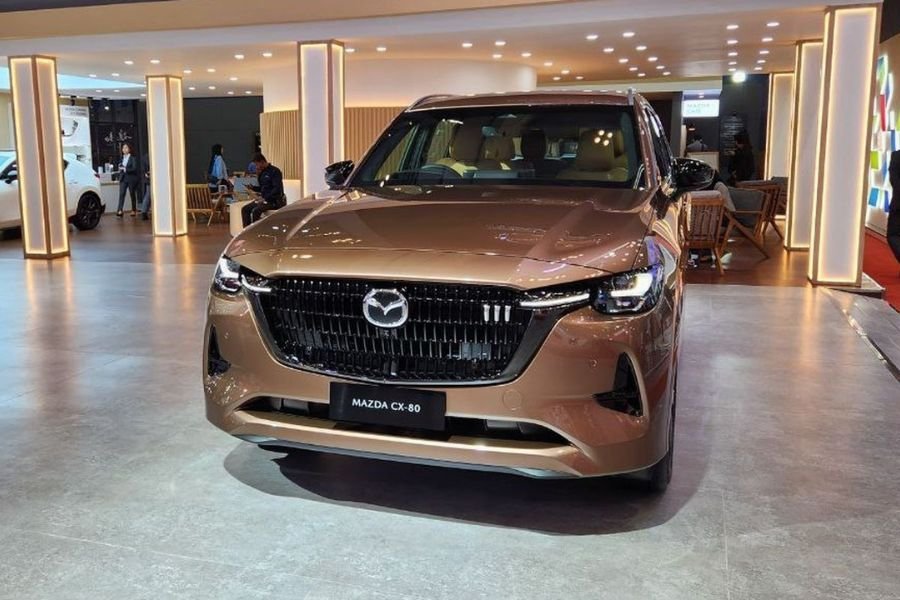 DMazda CX-80 vs Hyundai Palisade Hybrid: Duel SUV Premium di GIIAS 2025