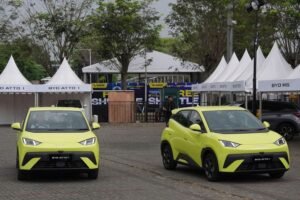 Test Drive BYD Atto 1 Diserbu Pengunjung di GIIAS 2025, Ini Cara Daftarnya