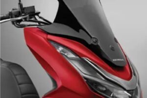 High Windscreen Honda PCX 160 (08S10K1ZG00): Aksesoris Resmi Untuk Perlindungan Angin & Tampilan Elegan