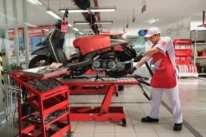 Ilustrasi Komponen CVT pada Motor Matic Honda