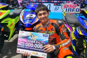 Ahfil Sanjaya Sabet Juara YCR3 Rookie, PRS Racing Unggul di Yamaha Cup Race Bulukumba 2025