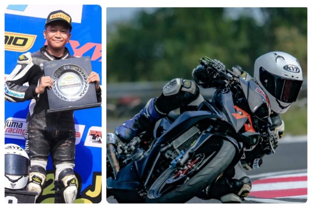 Anindya Baskoro (12), pembalap muda Yogyakarta, sedang menjalani proses pembinaan serius dari motocross ke road race. Modal teknik, mental juara, dan dukungan keluarga jadi bekal menuju level dunia.