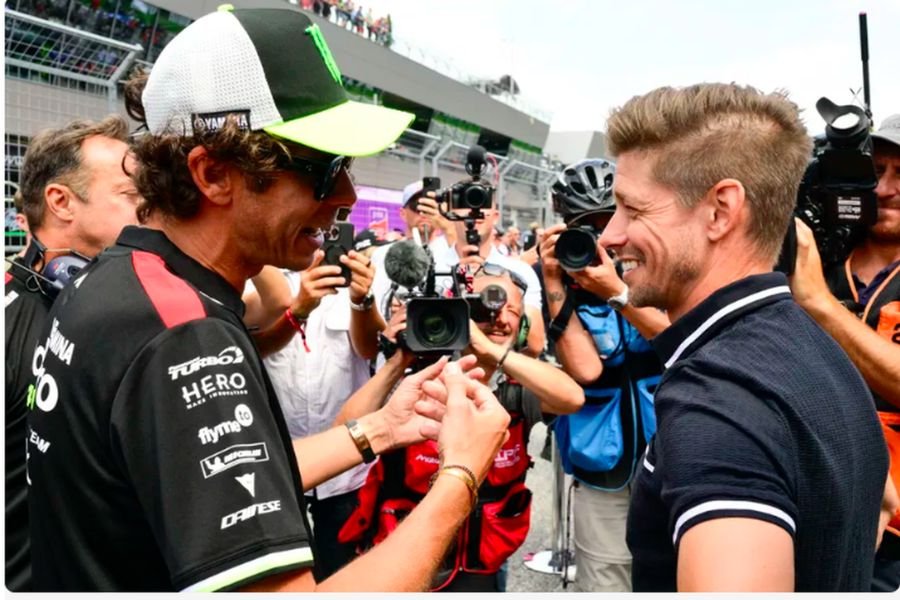 Pertemuan Epik Rossi dan Stoner di MotoGP Austria 2025: Rival Abadi Jadi Sahabat