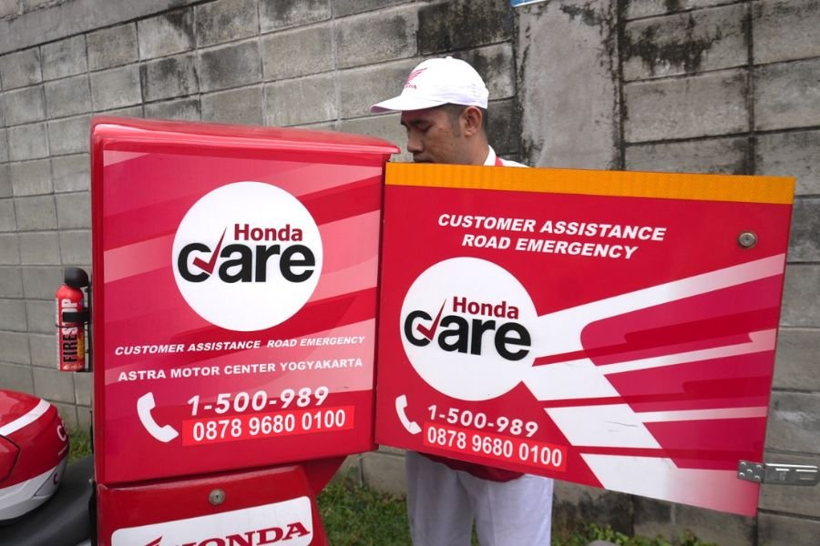 Siap Siaga 24 Jam, Honda CARE Hadir Lindungi Konsumen Sepeda Motor Honda