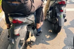 Motor Tanpa Pelat Nomor Belakang, Apakah Boleh? Ini Sanksi dan Solusinya