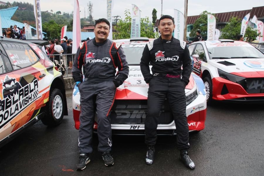 Pertamax Turbo DMO Garage Siap Tempur di Kejurnas Rally & APRC Sumatera Utara 2025, Target Juara!