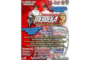 Hadiah Tambahan Hole In One dari Koizumi & TraStar di Mahadap Merdeka Drag Bike 2025