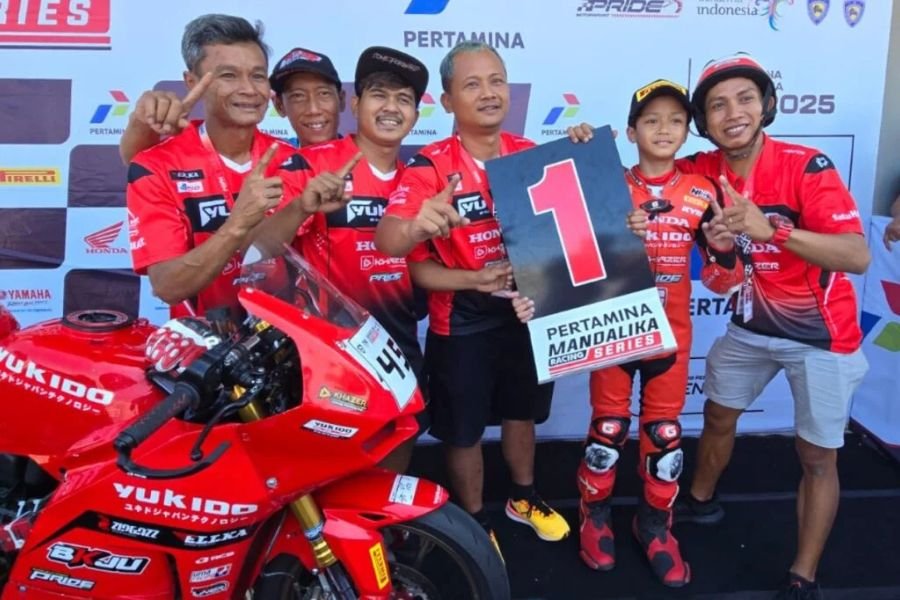 Abimanyu Raih Podium Pertama di Race 2 MRS 2025 Seri 3, Honda Yukido-BKJU Buktikan Sistem Pembinaan Mumpuni