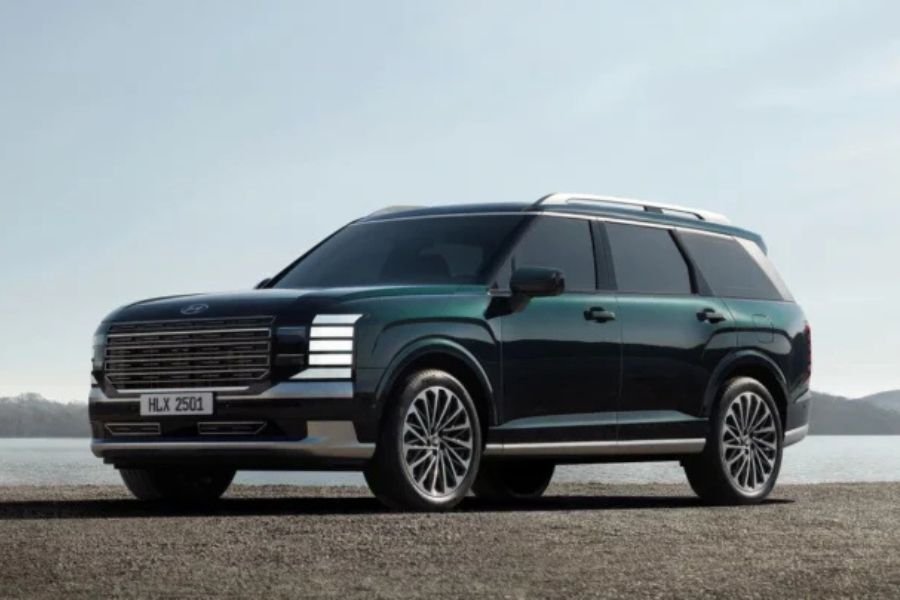 Desain Eksterior Hyundai Palisade 2025: Boxy, Mewah, dan Futuristis