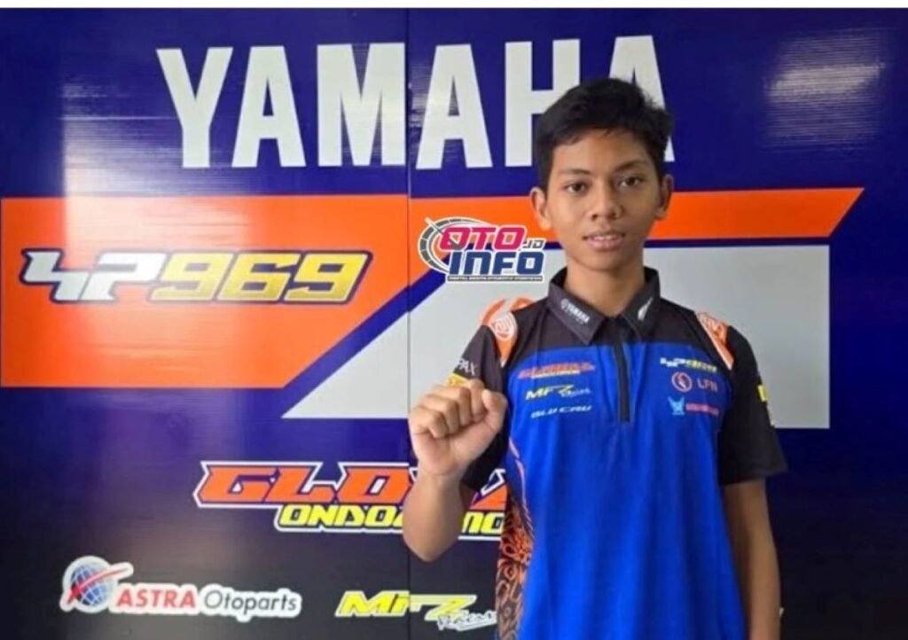 Fadhil Musyavi pembalap Global Ondolomon yang disupport LFN HP969