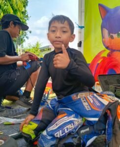 Gilbert Giovani Pimpin Kualifikasi Pocket GP 2025, Siap Juara!