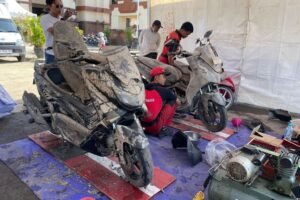 Wajib Tahu! Begini Cara Penanganan Motor Setelah Terendam Banjir di Bali agar Tidak Rusak Parah