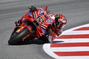 Krisis Bagnaia di MotoGP Catalunya 2025: Ambil Risiko Besar, Tetap Gagal Finis di Zona Poin
