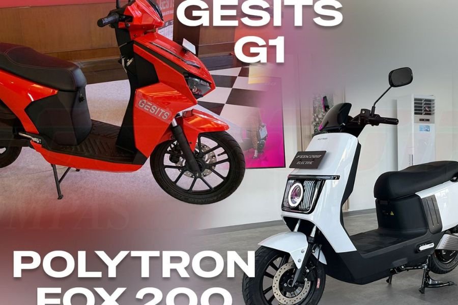 Duel Gesits G1 vs Polytron Fox 200: Skutik Listrik Rp 11 Jutaan, Mana yang Lebih Menarik?