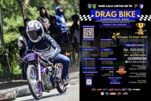 Drag Bike Magelang 14 September 2025: Peringati Hari Lalu Lintas ke-70 dengan Hadiah Jutaan Rupiah