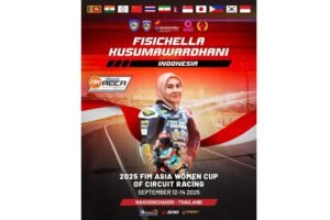 Fisichella Kusuma Wardhani Wakili Indonesia di FIM Asia Women Cup 2025 Thailand, Dukungan Penuh IMI dan Sponsor