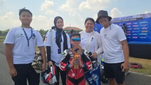 Bukan Cuma Bakat, Inilah Mental Juara Nathan Arskha Spanton di Podium FIM MiniGP 2025!