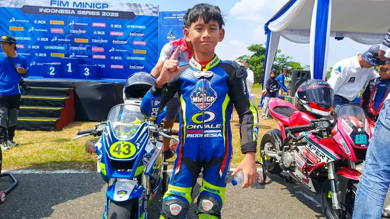 M. Ali Tampil Dominan di Race 1 MiniGP-0 160, Strategi Balap yang Bikin Lawan Tak Berkutik!