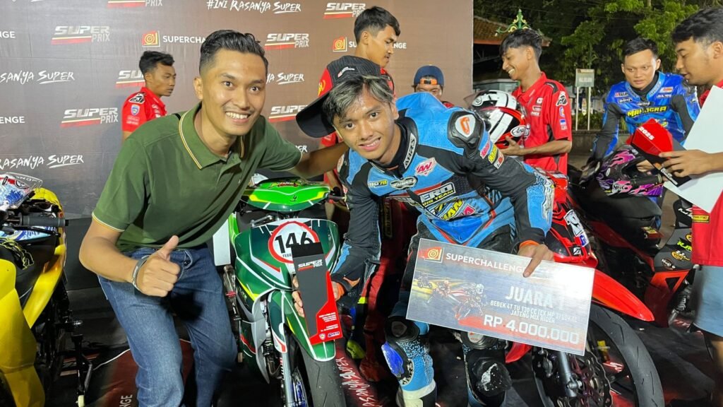 Febrian Yusuf Bersinar di Superprix Purwokerto! Juara Race Ex MP2 Mix Jateng”