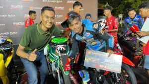 Febrian Yusuf Bersinar di Superprix Purwokerto! Juara Race Ex MP2 Mix Jateng”