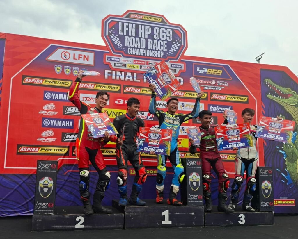 Kemenangan Dramatis Rio Andrian di Lap Akhir EX MP2 Final LFN 2025 Surabaya