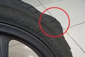 Gara-gara Hal Sepele, Ban Motor Bekas Bisa Benjol Tiba-tiba