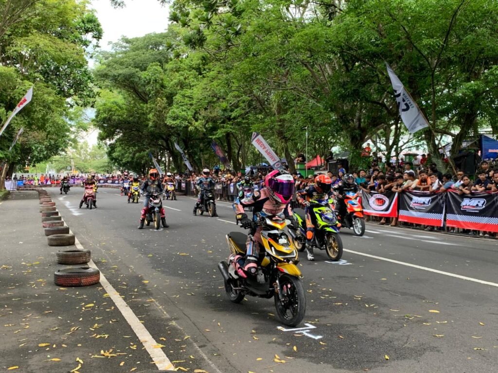 Hasil Final MR Pulley Open Road Race di Sirkuit Islamic Center Ciamis