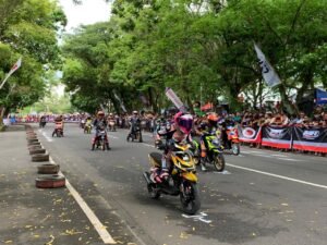 Hasil Final MR Pulley Open Road Race di Sirkuit Islamic Center Ciamis