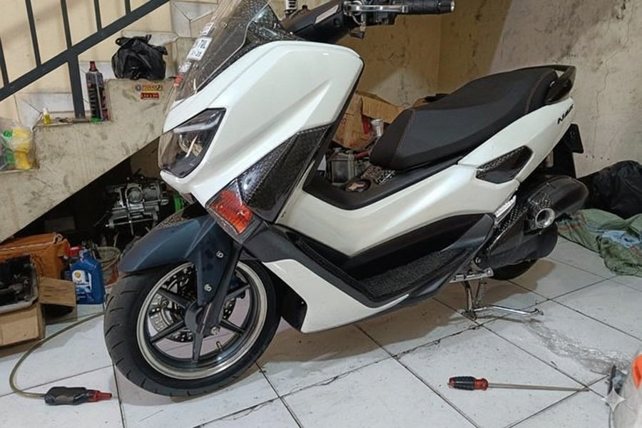 Kelebihan Cat Body Motor Bekas Warna Putih, Jarang Disadari