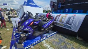 Ban harian IRC MBR110 tampil impresif di Yamaha Cup Race 2026 Sidrap, membuktikan performa balap dengan grip dan stabilitas optimal.