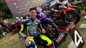 Aditya Fauzi sukses debut bersama tim King23 di Super Prix 2026 Boyolali dan langsung mempersembahkan podium di kelas Bebek 4T TU 130cc meski masih ada evaluasi pada set up motor.