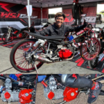 Turun Dyno Langsung Balap! Gacornya Sleep Engine 200cc WSJ Group X TJS Kediri di Black Dragbike Semarang
