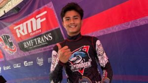 Jordan Badaru siap tampil maksimal di Superprix Superchallenge Boyolali. Pembalap lokal ini optimistis raih podium berkat pengalaman latihan rutin di Sirkuit Gokart Boyolali.