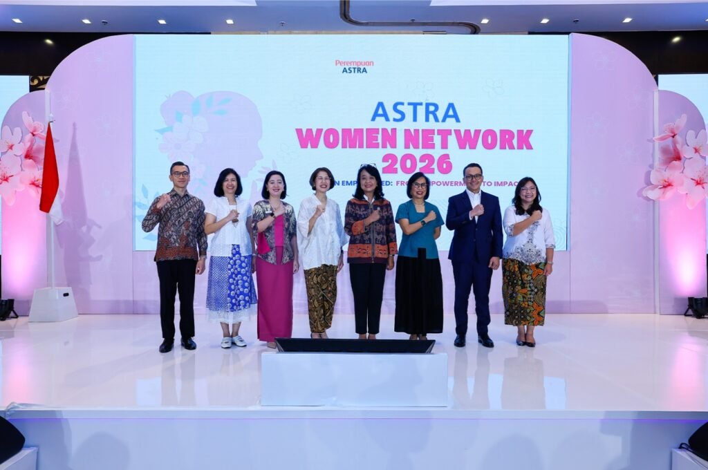 Astra Women Network 2026 menegaskan komitmen Astra dalam mendukung kepemimpinan perempuan melalui program pemberdayaan, mentoring, dan pengembangan karier. Inisiatif ini bertujuan menciptakan dampak positif bagi perusahaan, masyarakat, dan bangsa.