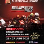 Superchallenge Superprix 2026 Seri 3 Siap Gaspol di Kanjuruhan, Trek Baru Jadi Tantangan Rider