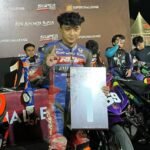 Back to Winning! Nicky Hayden RMF Trans Tancap Gas, Taklukkan Kelas MP2 Novice SuperPrix Seri 3 Malang
