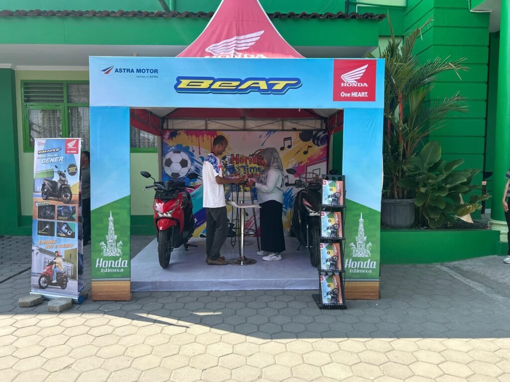 Astra Motor Yogyakarta melalui Honda It’s Time to School (HITS) menghadirkan ruang kreatif, kompetitif, dan edukatif di MAN 2 Yogyakarta dan SMA N 1 Sanden, menjadikan sekolah sebagai panggung ekspresi pelajar.