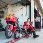Podium dengan Misi Mulia! Bripda I Putu Adi Kartika Putra Gaungkan Stop Balap Liar dari Arena Yamaha Sunday Race 2026