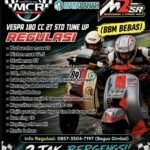 Beda dari yang Lain! Kelas Eksibisi Vespa 2T 180cc MCR 2026 Siap Hadirkan Vibes Racing Klasik