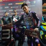M Jordan Fight Sampai Finis! Rider Solo Bawa Tim RMF Trans Raih Podium di Surabaya