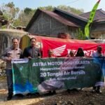 Atasi Dampak Kemarau, Astra Motor Yogyakarta Salurkan Bantuan 20 Tangki Air Bersih ke Gunungkidul